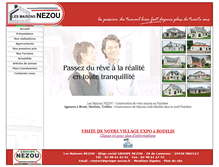 Tablet Screenshot of lesmaisonsnezou.fr